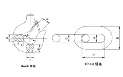 電動葫蘆鏈條和吊鉤