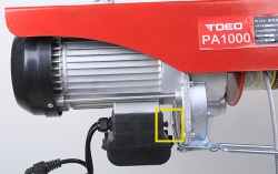 PA小型電動葫蘆的限位怎么實現(xiàn)的？