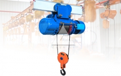 2噸鋼絲繩電動(dòng)葫蘆彎道出軌咋回事？