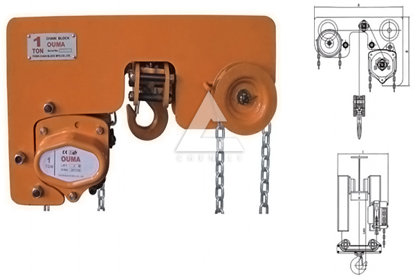 超低凈空手拉葫蘆 超低凈空手拉葫蘆