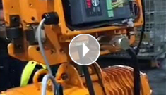  辰力集團(tuán)變頻電動(dòng)葫蘆超載測(cè)試中